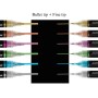 Black Edition Shake & Paint Acrylic Markers Metallic